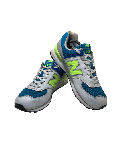 New Balance 574 'Deep Ozone Blue Bleached Lime'