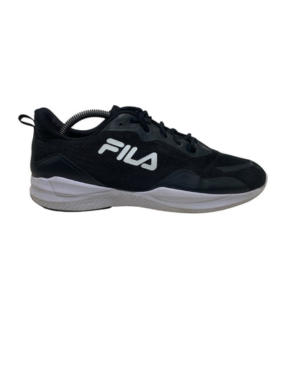 Fila Black Running Shoes Mens