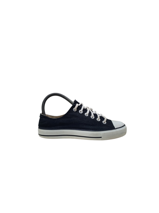 VTY Black Canvas Shoe