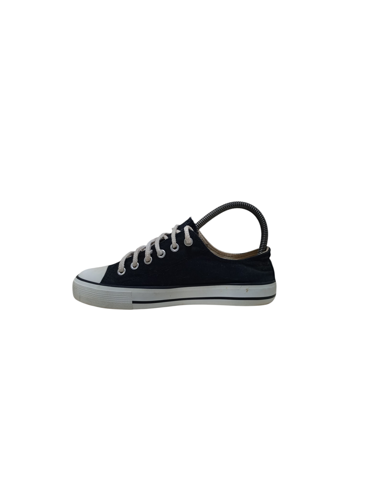 VTY Black Canvas Shoe