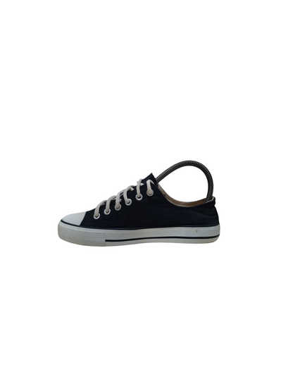 VTY Black Canvas Shoe