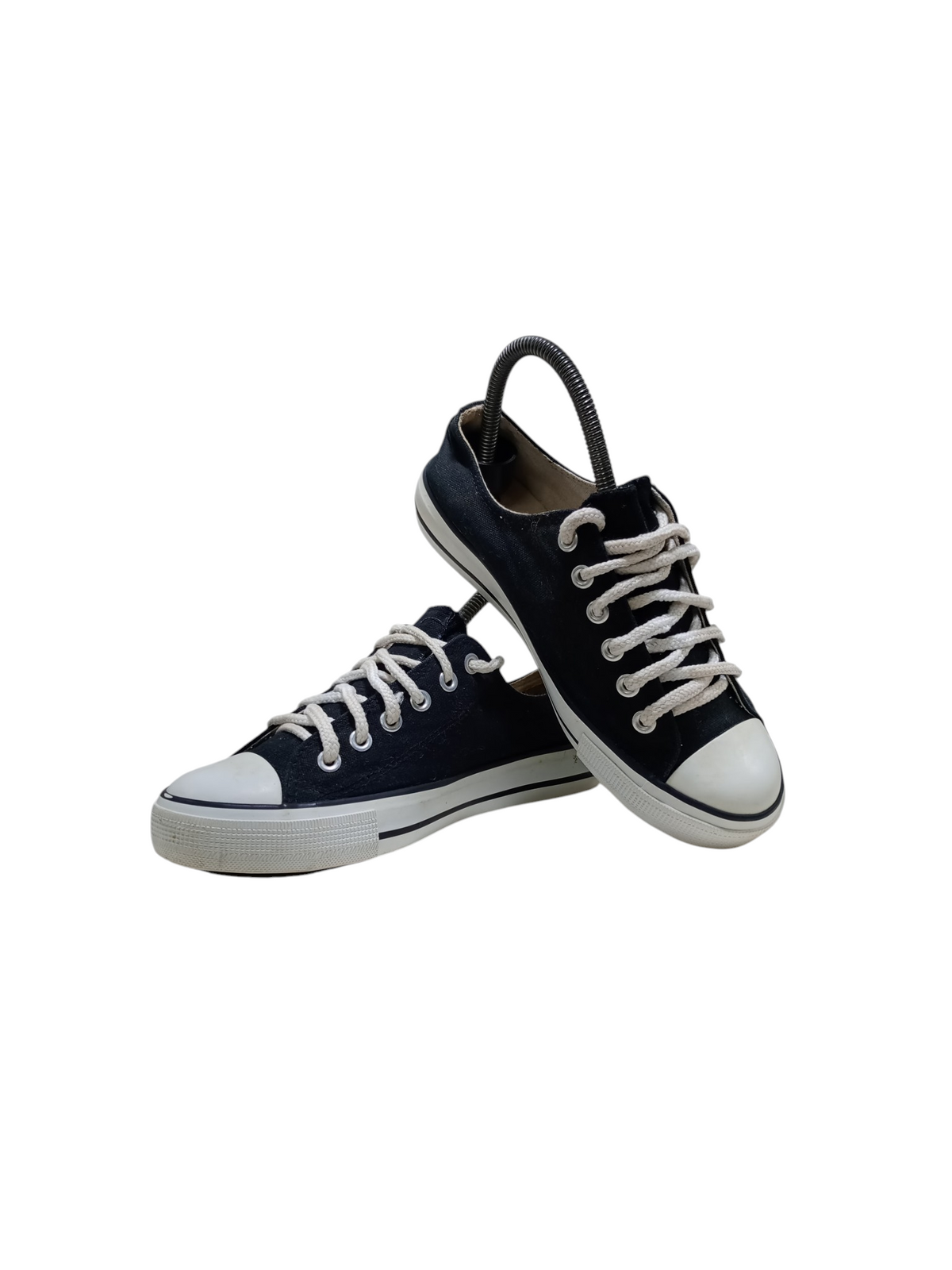 VTY Black Canvas Shoe