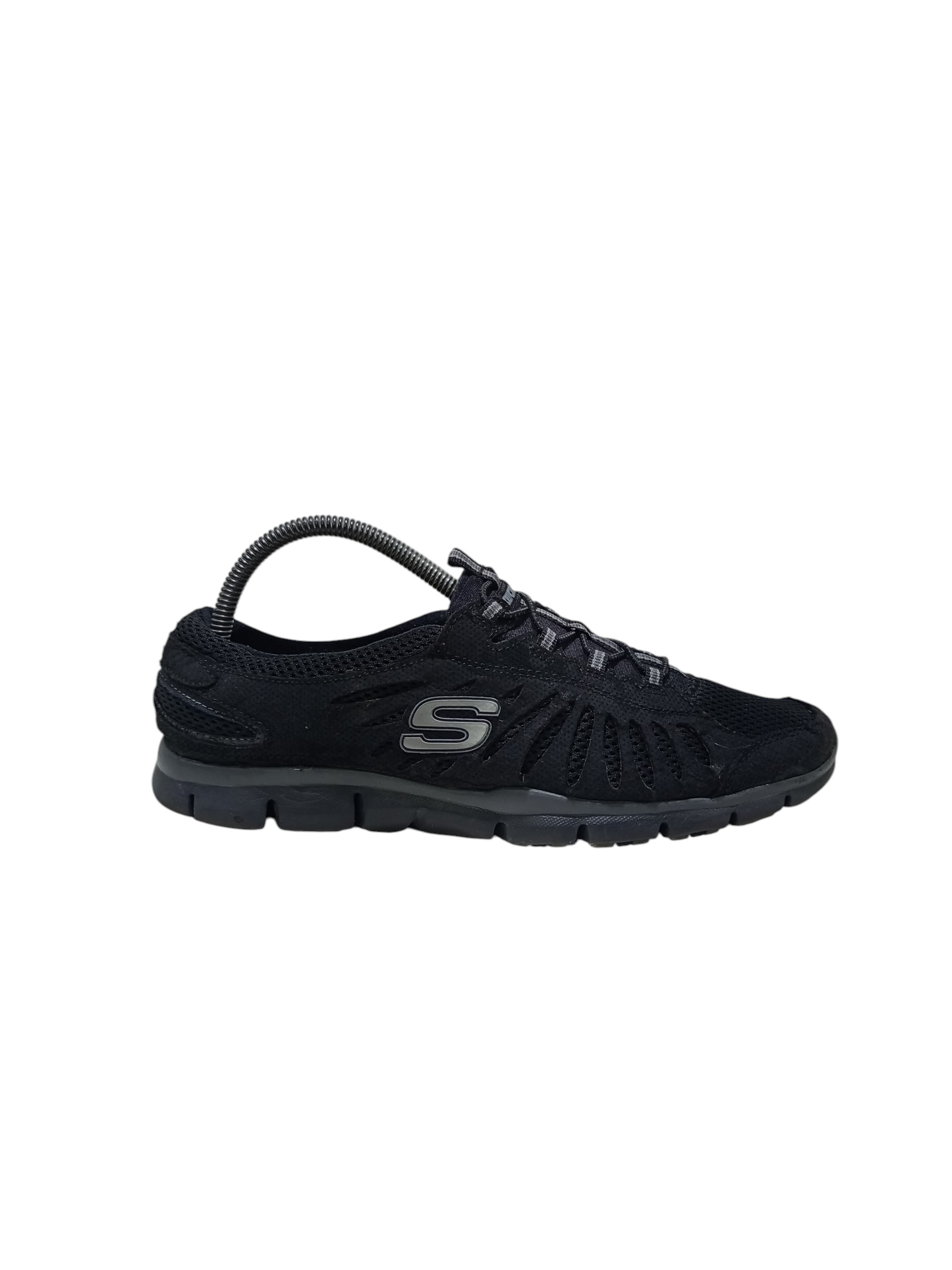 SKECHERS FLEX SLIP-ON NO TIE LOGO COMFORT