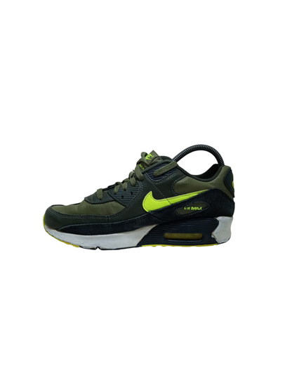 Nike Air Max 90 Leather GS 'Medium Olive Volt'