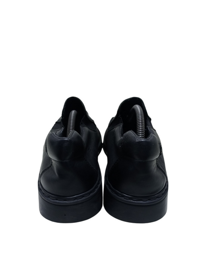 Rieker Black Leather Slip On