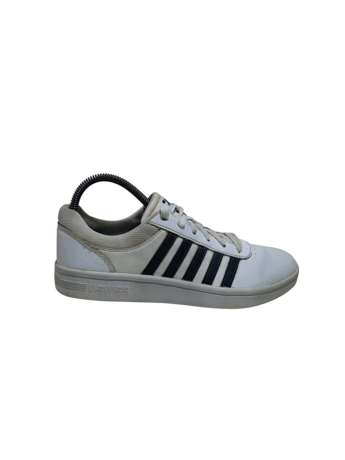 K-SWISS White and Black Sneaker
