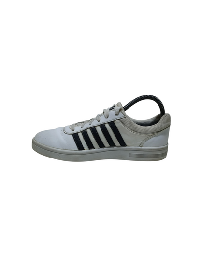 K-SWISS White and Black Sneaker