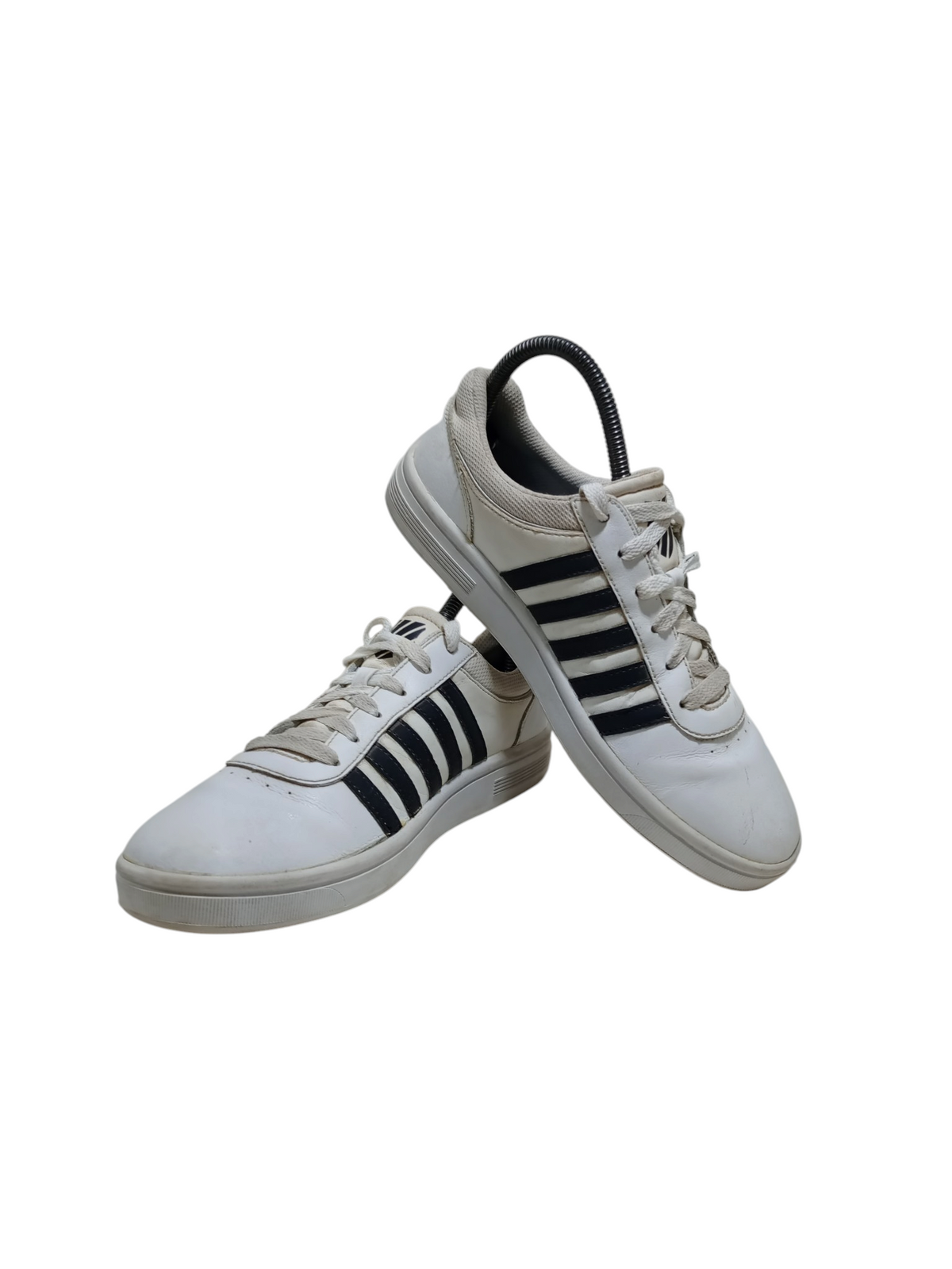 K-SWISS White and Black Sneaker