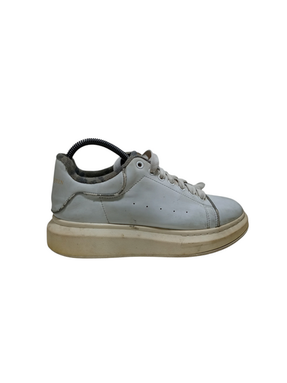 Alexander McQueen White Leather Shoes