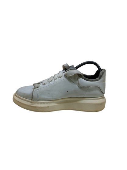 Alexander McQueen White Leather Shoes