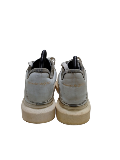 Alexander McQueen White Leather Shoes