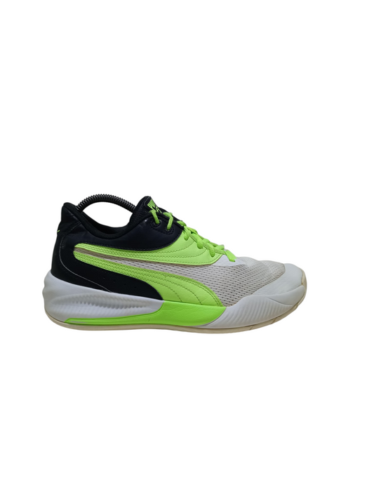 PUMA White Green