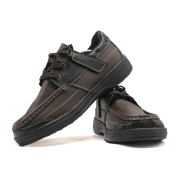 Orthofeet Baton Rouge Brown Black Medicated