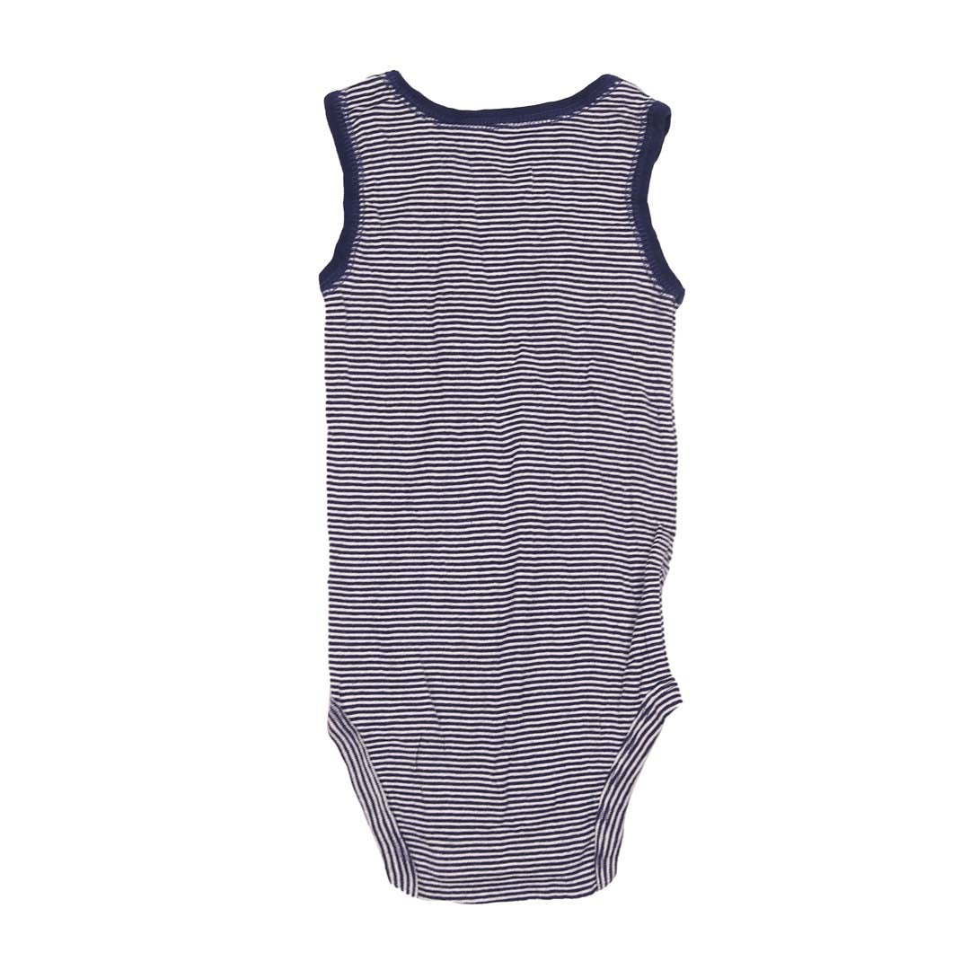 CARTERS BLUE MESH TODDLERS ROMPER