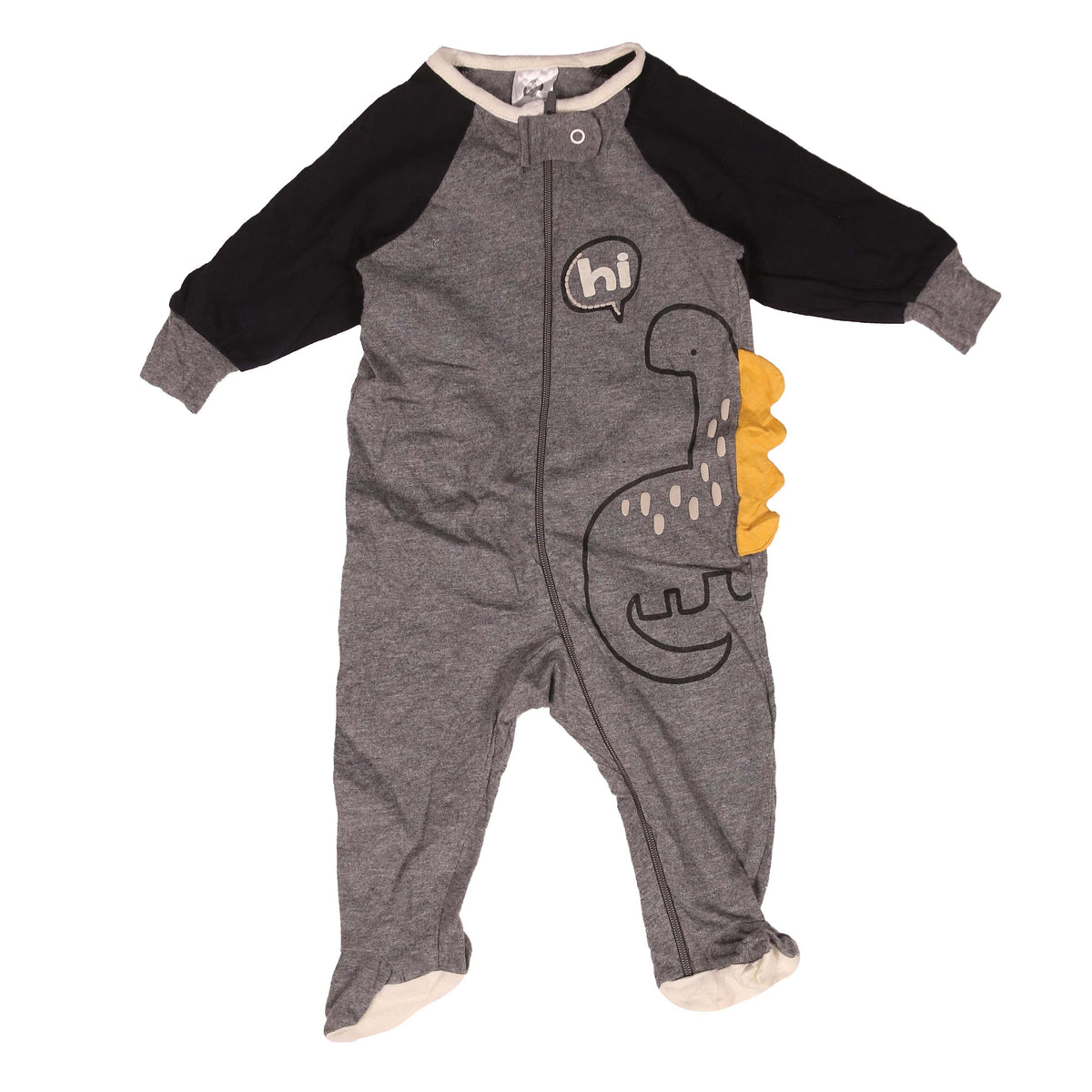 GERBER BLACK BORN BABY ROMPER