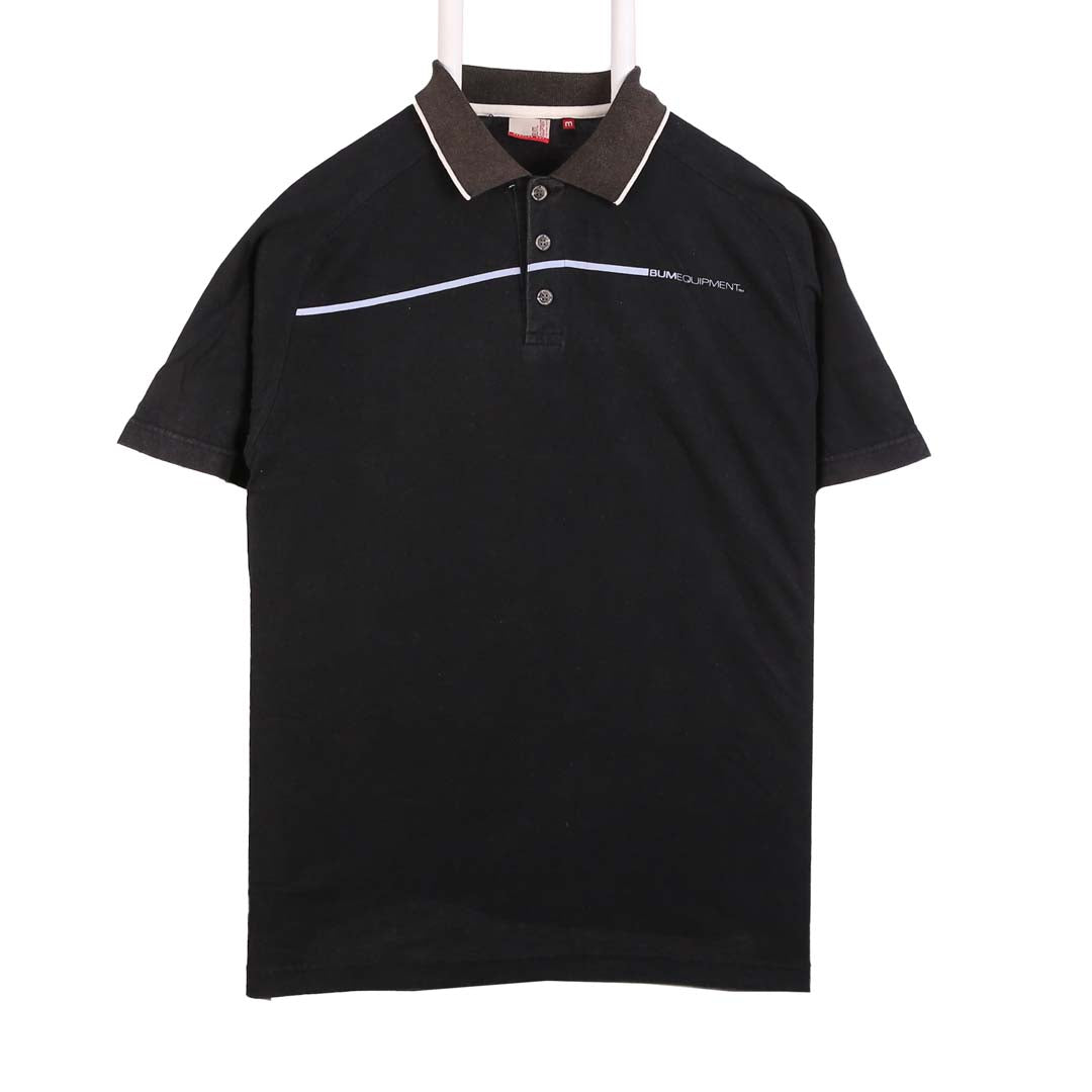 Bum Equipment Black Polo Shirt