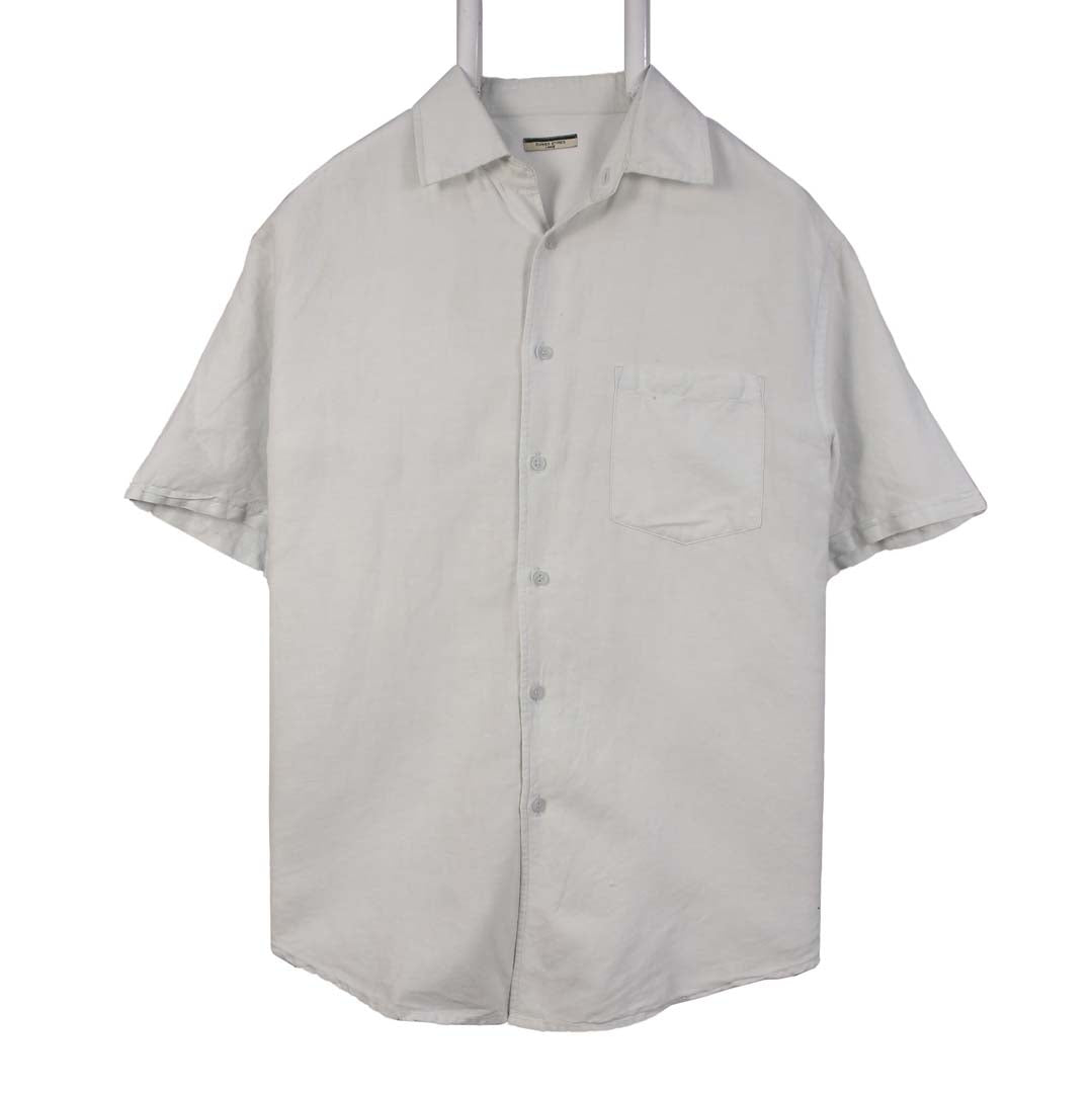DUNNES HALF SLEEVE COTTON SHIRT