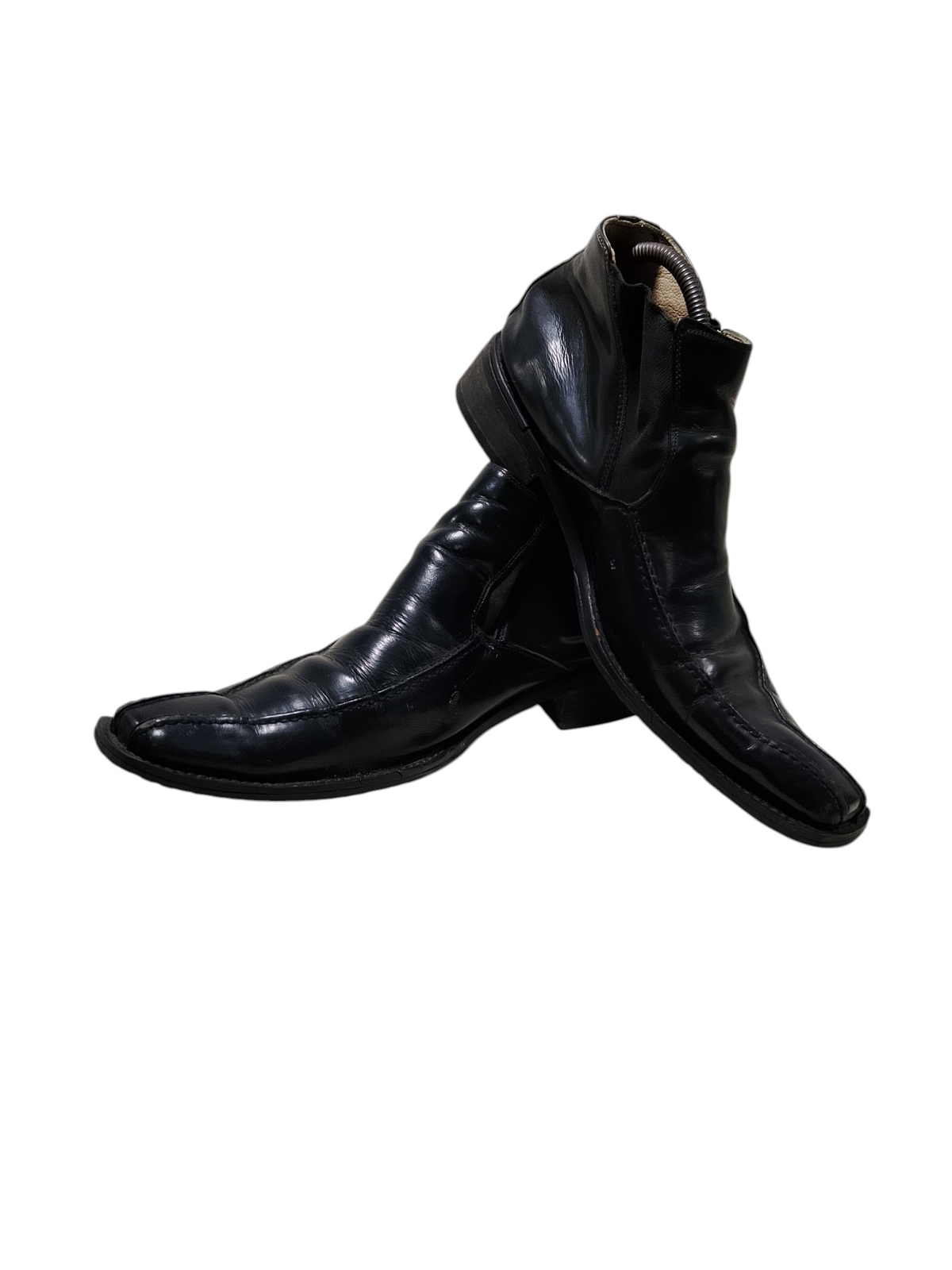 Saio Black Leather Shoe