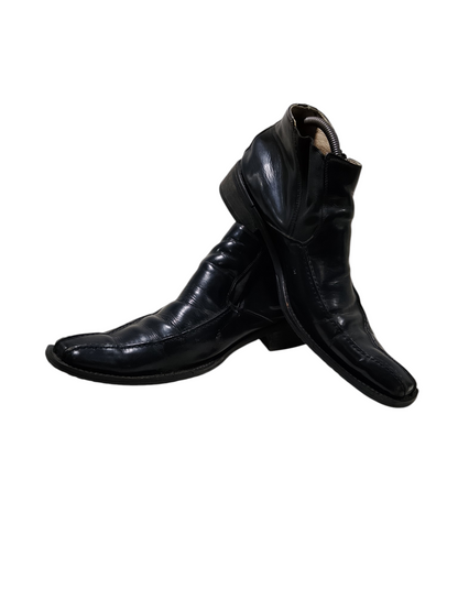Saio Black Leather Shoe