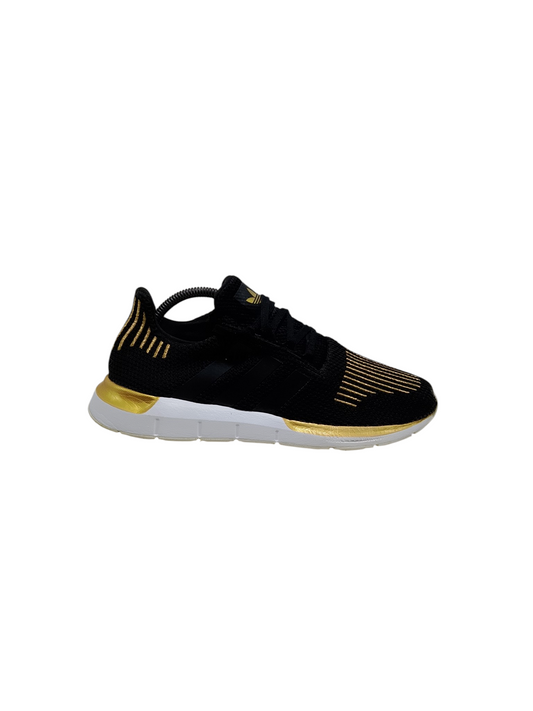 Adidas Swift Run Black/White/Gold