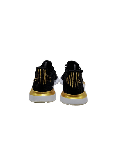 Adidas Swift Run Black/White/Gold