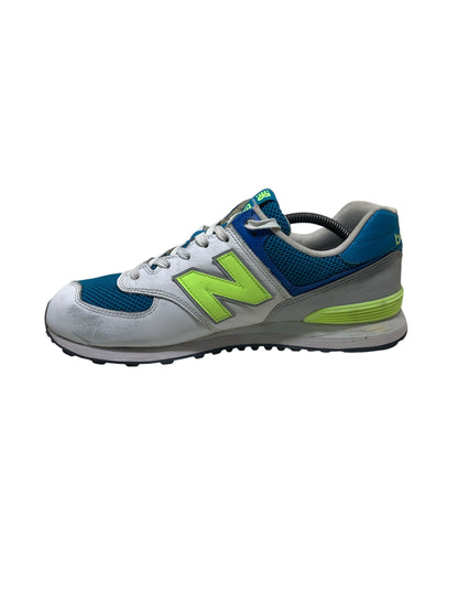 New Balance 574 'Deep Ozone Blue Bleached Lime'