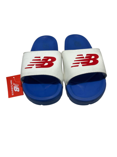 New Balance Blue/White Premium Slide