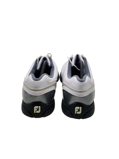 Footjoy White Black Leather Golf