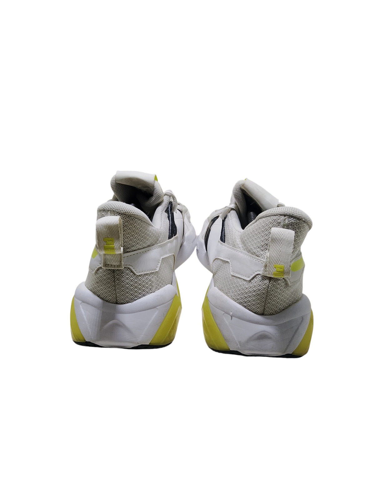 Puma White Yellow Running