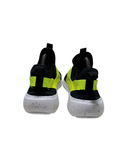 Nike Flex Runner 4 'Black Volt White' Slip On