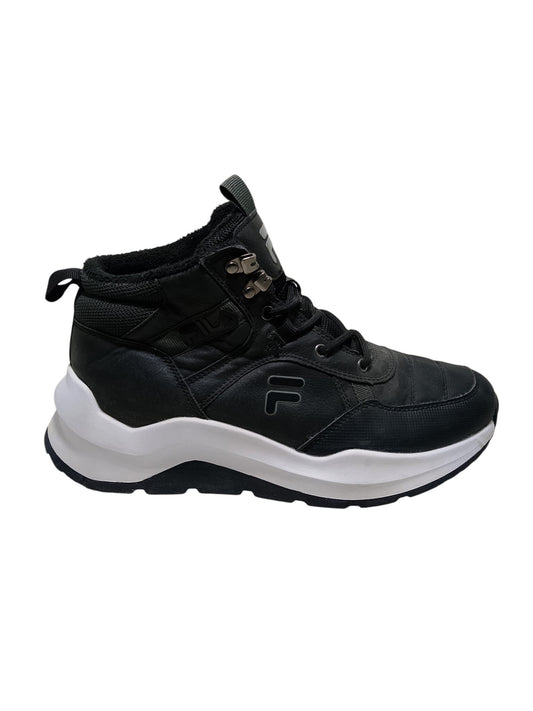 FILA Black High-Top Trainer