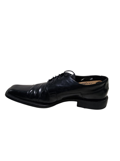 Floo Black Leather Formal Shoe