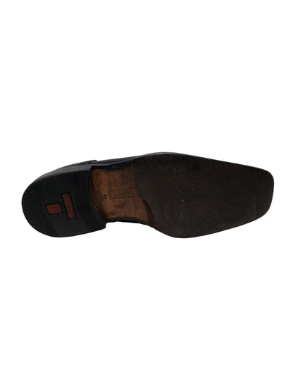Floo Black Leather Formal Shoe