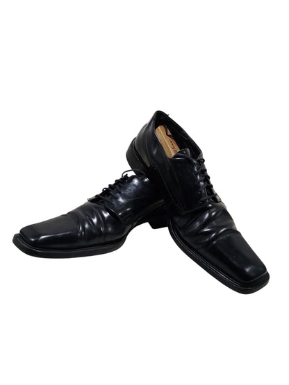Floo Black Leather Formal Shoe