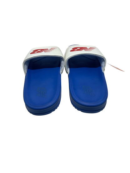New Balance Blue/White Premium Slide