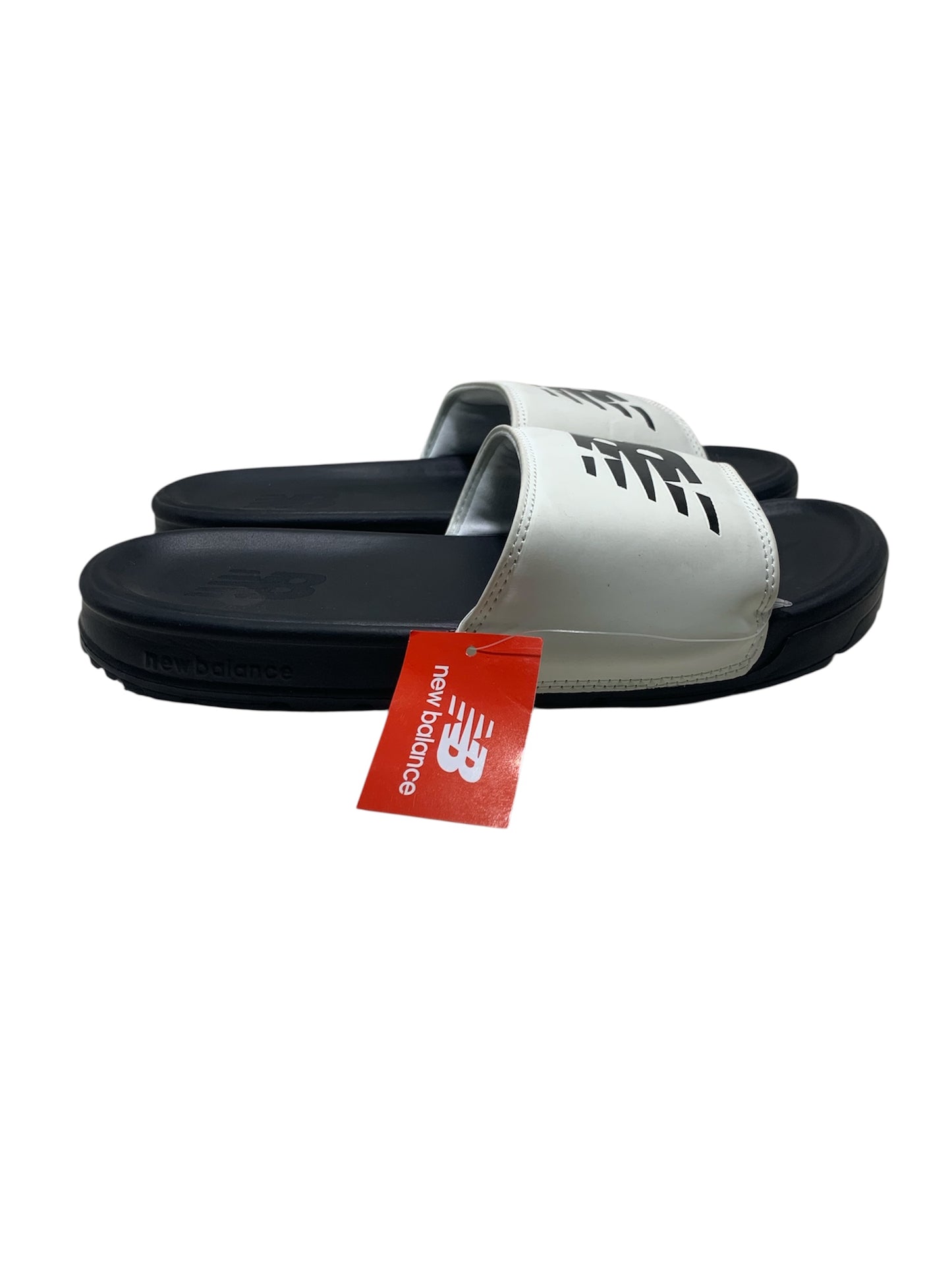New Balance Black/White Premium Slide