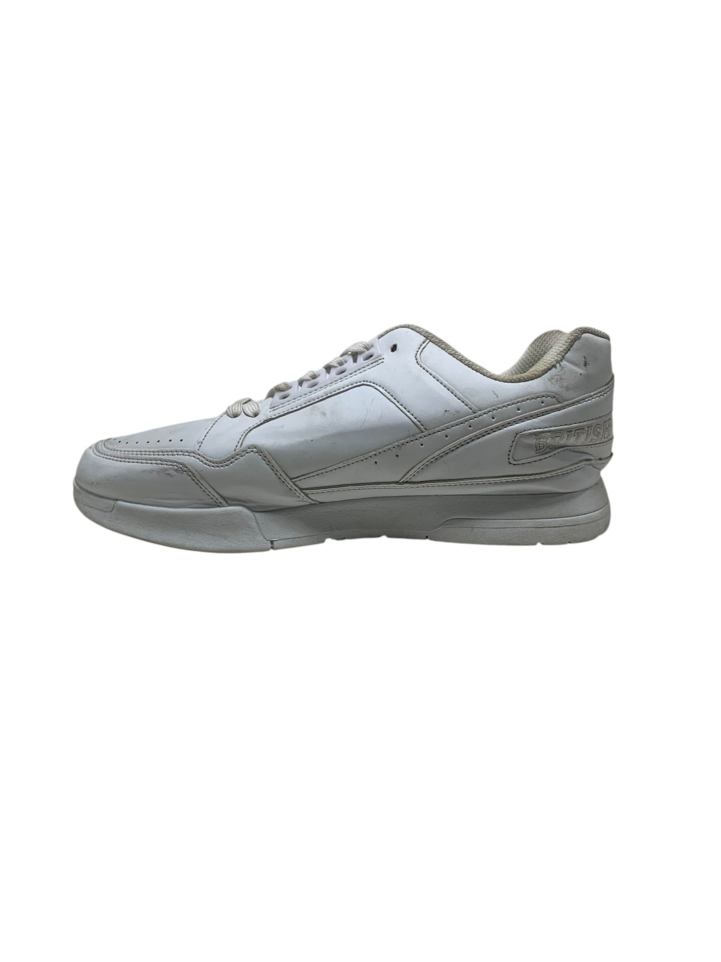 British Knights White Leather Shoe