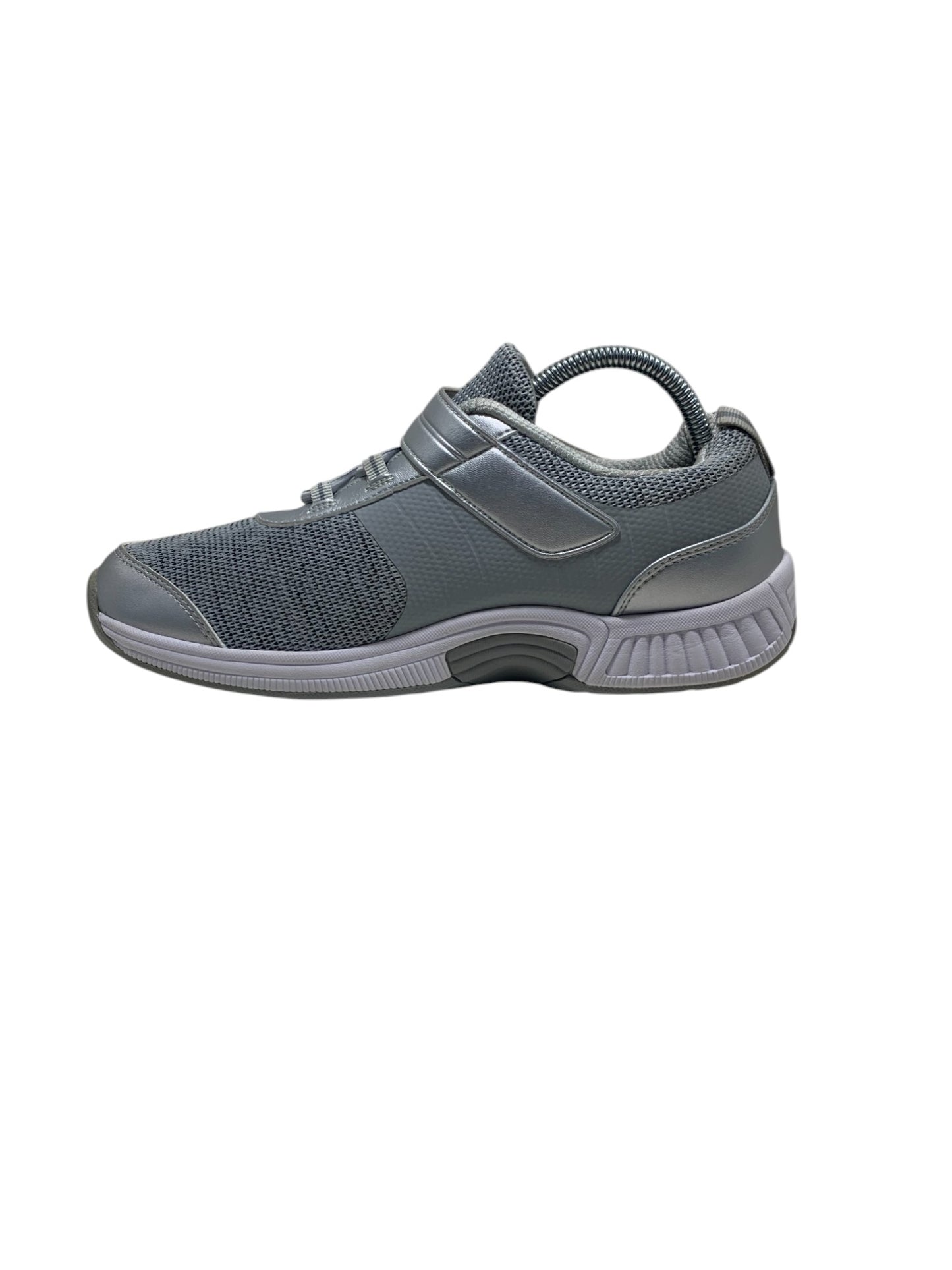 OrthoFeet Joelle Stretch Knit Gray/Silver