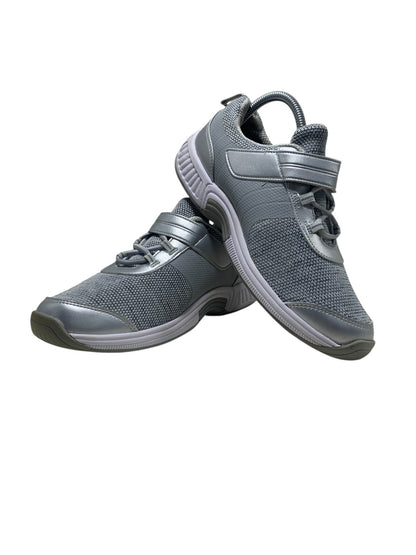 OrthoFeet Joelle Stretch Knit Gray/Silver