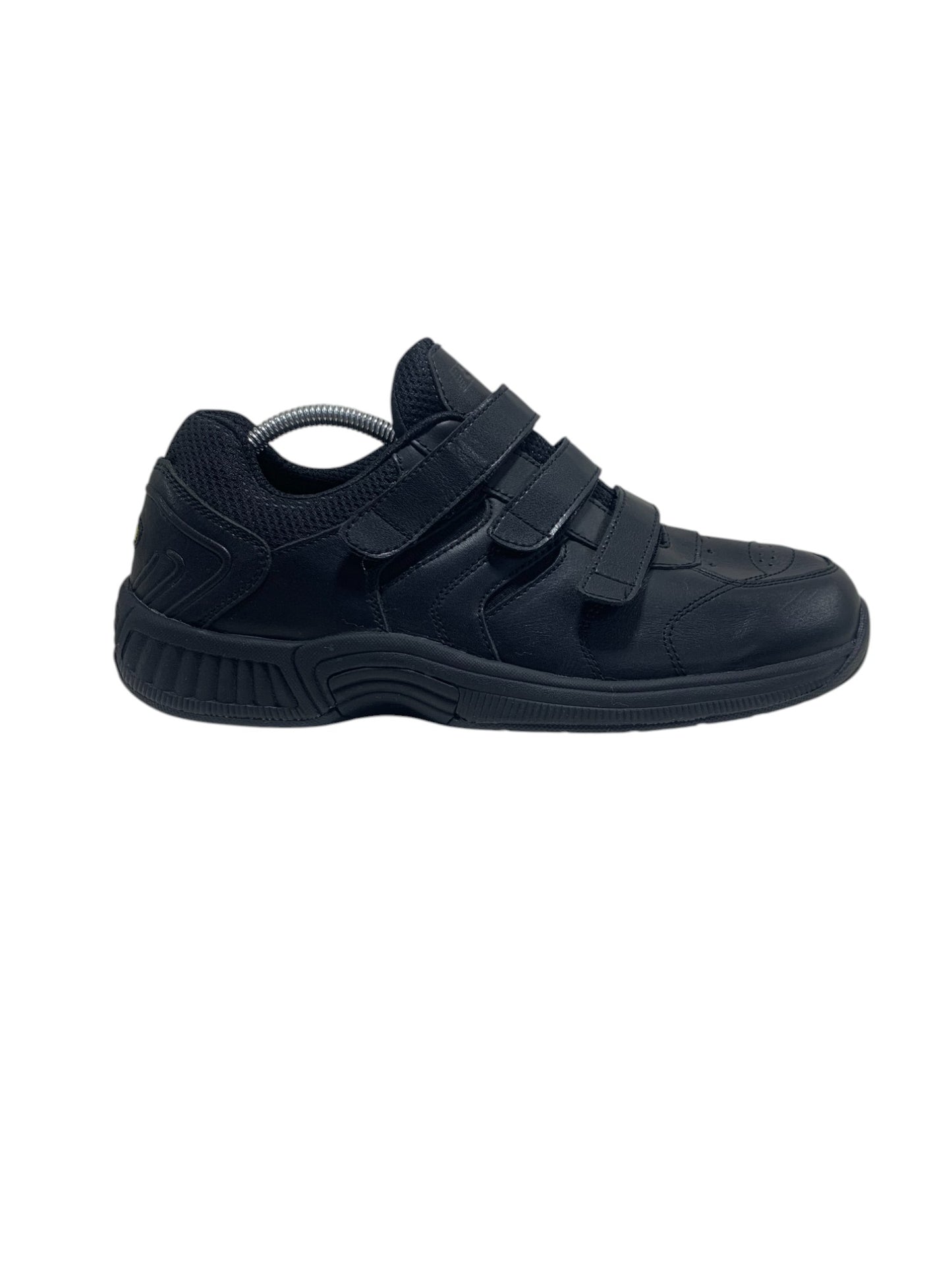 Orthofeet Bio Fit Black Leather Walking Medicated Shoe