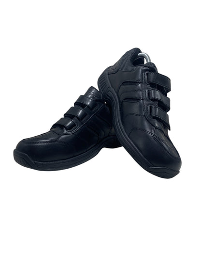 Orthofeet Bio Fit Black Leather Walking Medicated Shoe