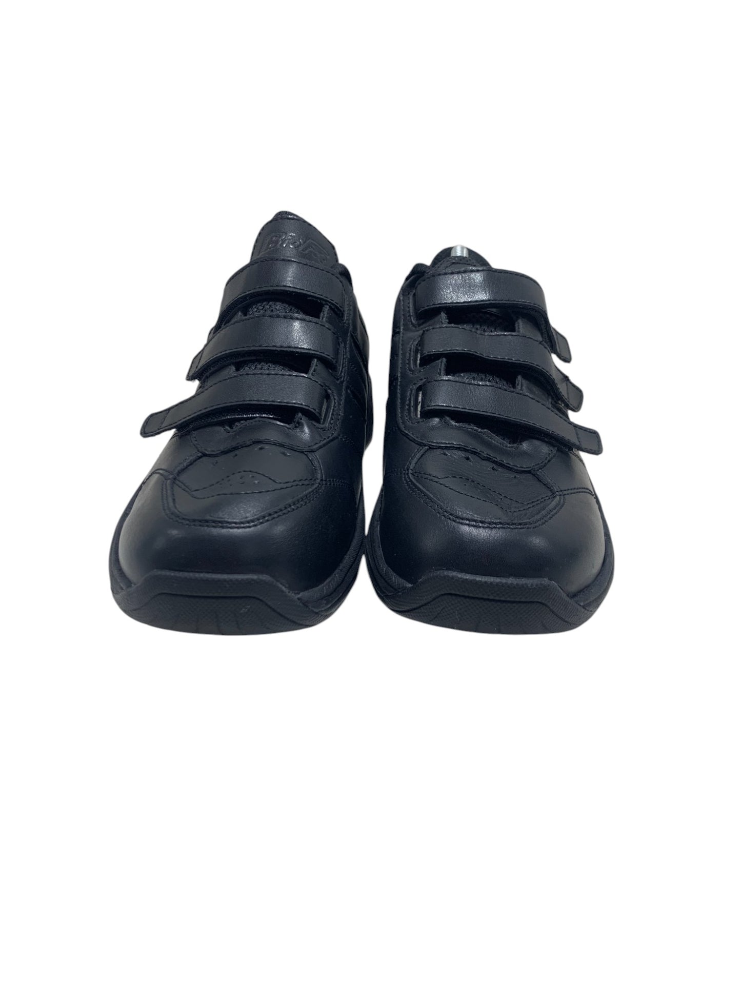Orthofeet Bio Fit Black Leather Walking Medicated Shoe