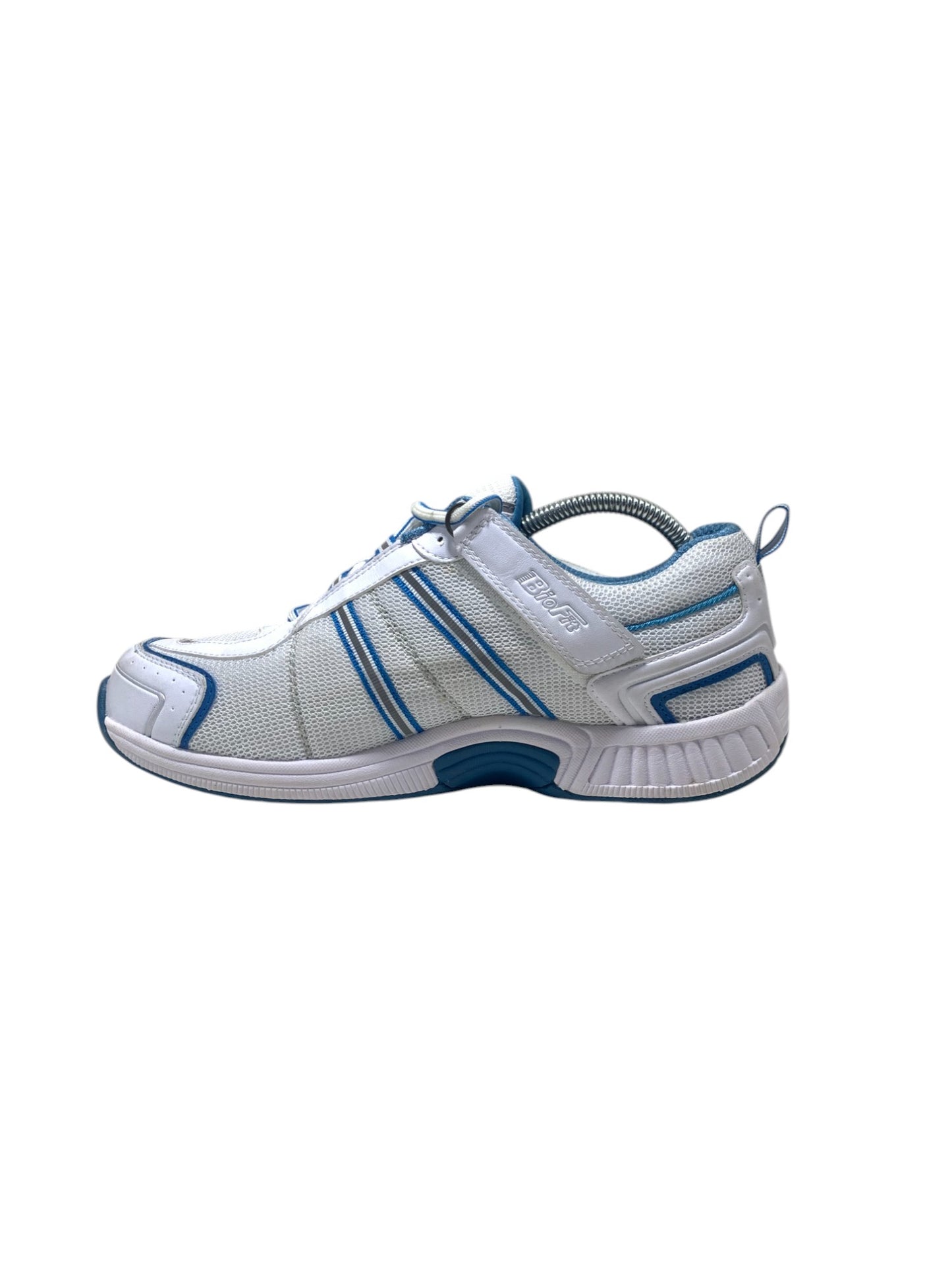 OrthoFeet Tahoe Blue/White Athletic Tie-Less
