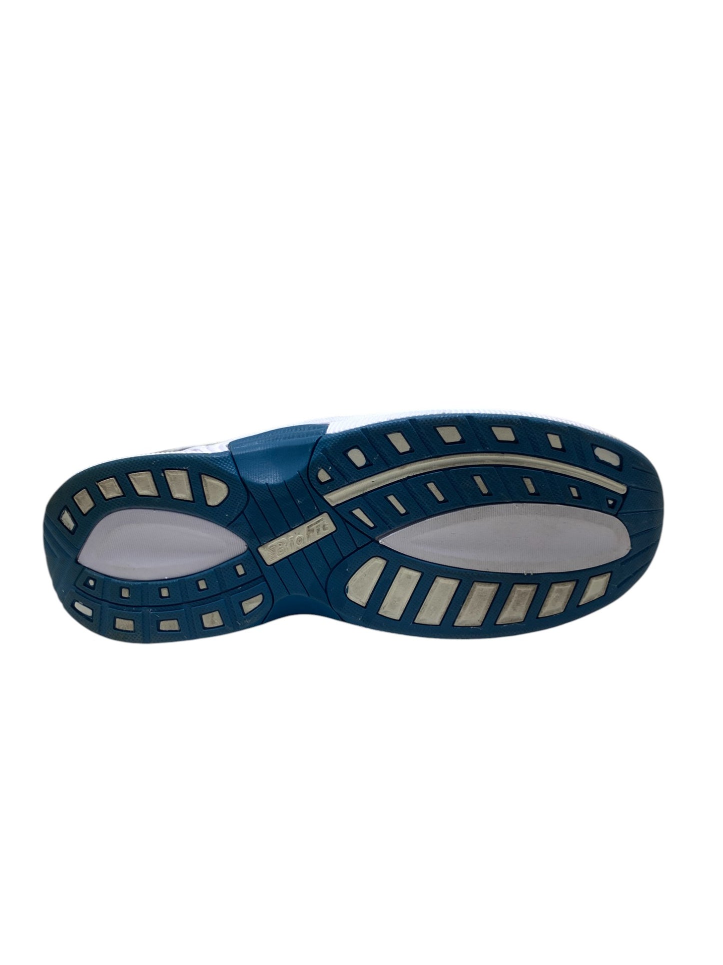 OrthoFeet Tahoe Blue/White Athletic Tie-Less