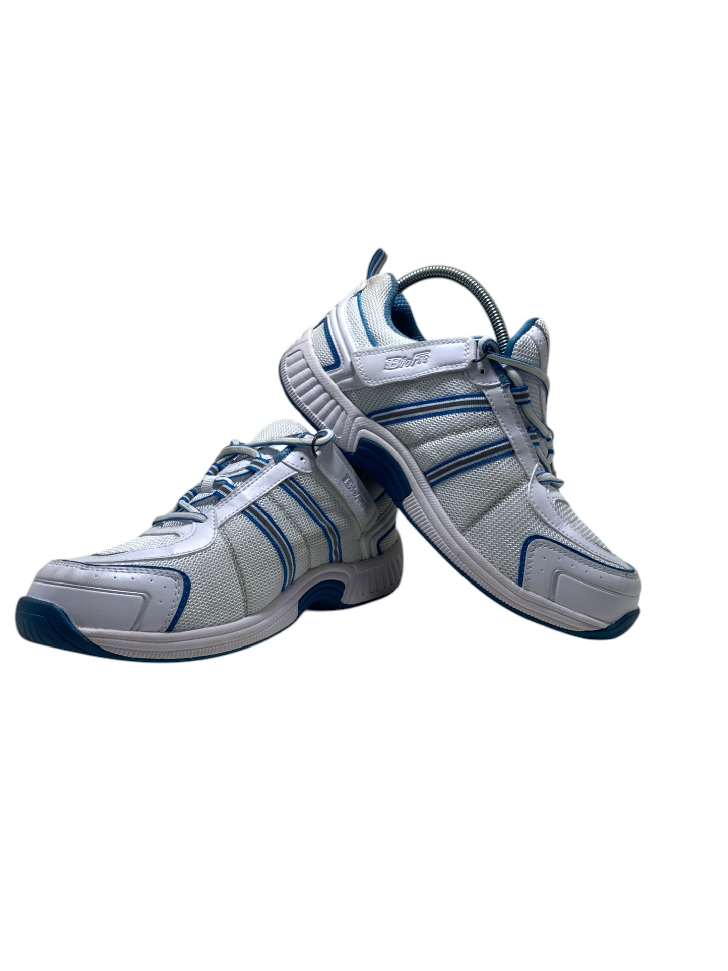 OrthoFeet Tahoe Blue/White Athletic Tie-Less