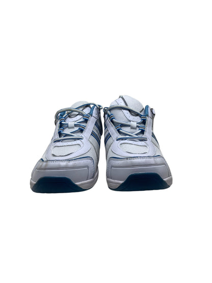 OrthoFeet Tahoe Blue/White Athletic Tie-Less