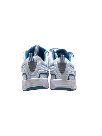 OrthoFeet Tahoe Blue/White Athletic Tie-Less