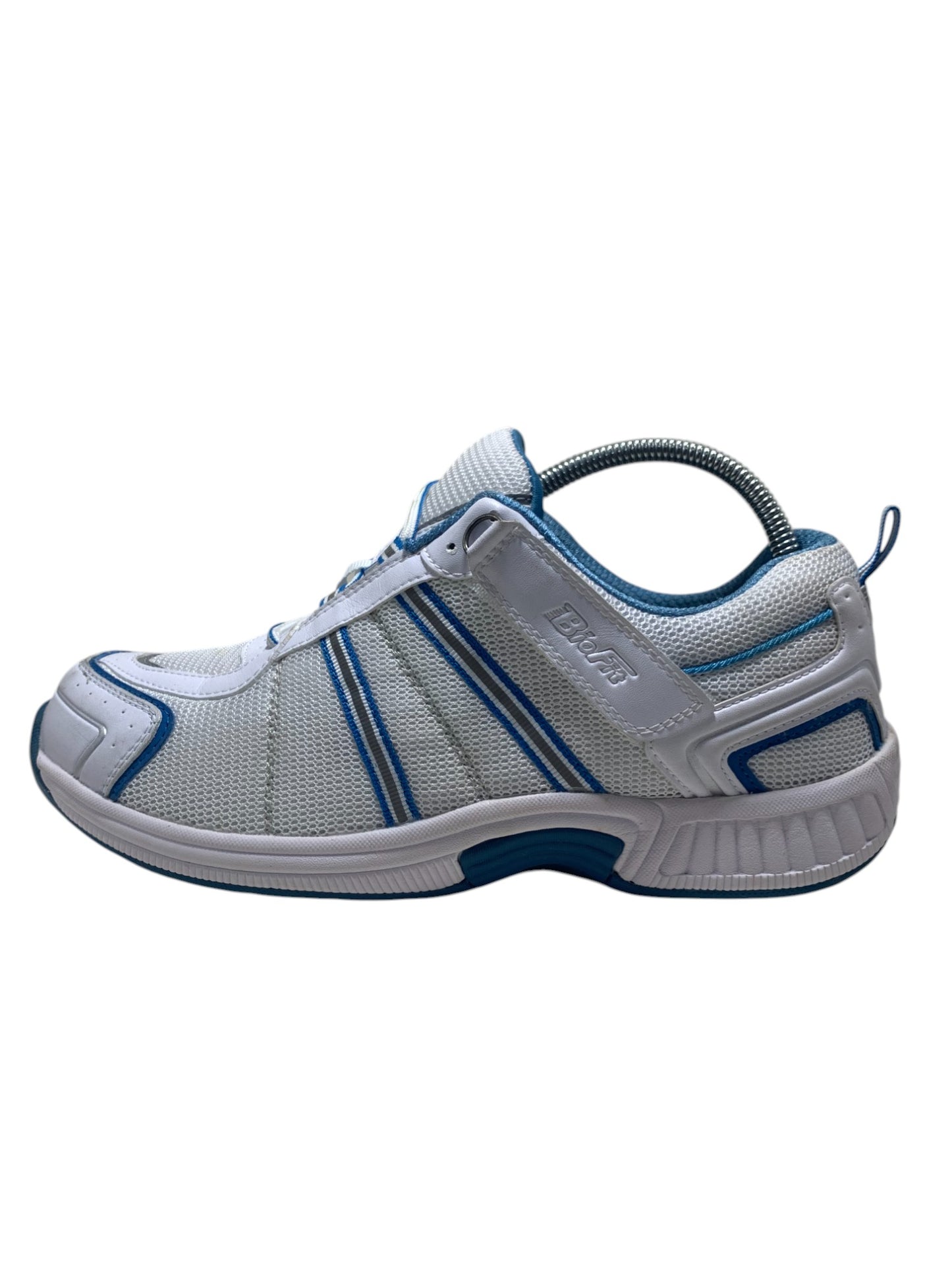 OrthoFeet Tahoe Blue/White Athletic Tie-Less