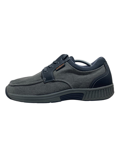 ORTHOFEET PORTO Canvas Oxford Walking Medicated Shoe