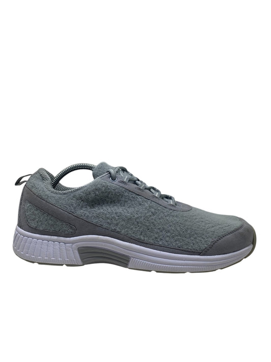 Orthofeet Coral Wool Medicated Walking Shoe Gray